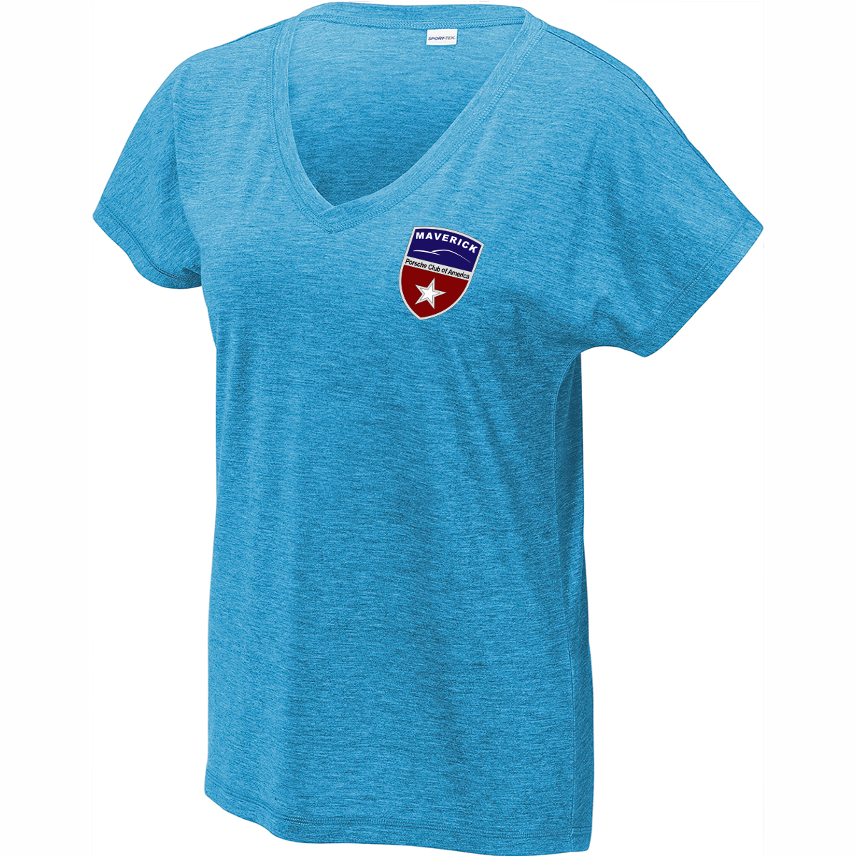 Sport-Tek Ladies PosiCharge Tri-Blend Wicking Dolman Tee